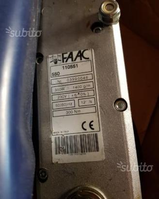 Faac portone automatico