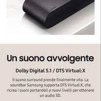 Soundbar samsung HW-S50B 