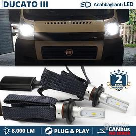 Kit Lampade LED H7 PER Fiat Ducato 3 Fari CANBUS