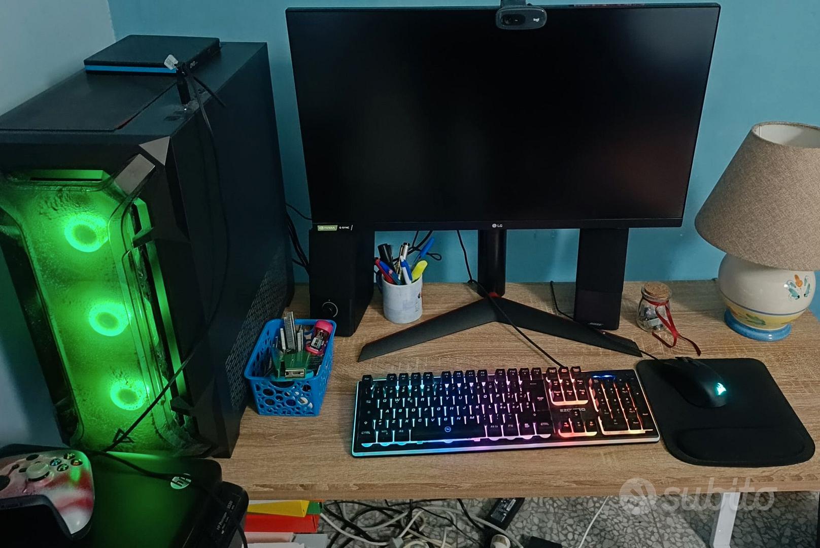 PC GAMING 2K COMPLETO + MONITOR (PRESTAZIONI TOP) - Informatica In ...
