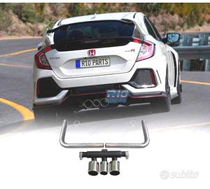 TERMINALE SCARICO POSTERIORE HONDA CIVIC 16- LOOK 
