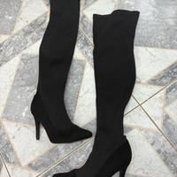 Stivali calzino nero 37