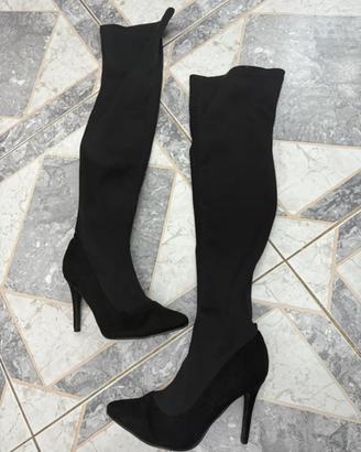 Stivali calzino nero 37
