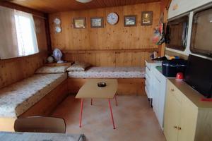 Roulotte con bungalow