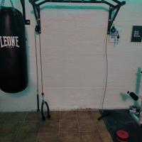 sbarra per trazioni con carrucole