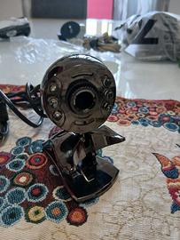 webcam a gangio con doppio inserimento  regolatore