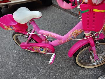 BICI DA BAMBINA 4/6 ANNI 14 POLLICI