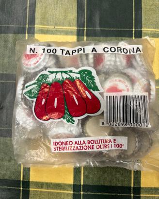 Tappi a corona per conserve
