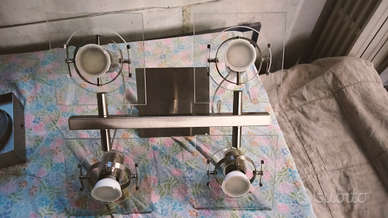 Lampada da soffitto 4 luci x 35W