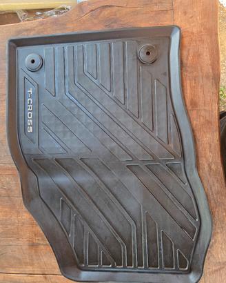 Tappetini in gomma originali T-CROSS dal 2019