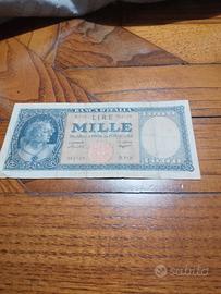 1000 Lire Banca d'Italia - Italia Ornata di Perle 