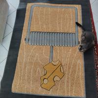 tappeto "trappola per topi"