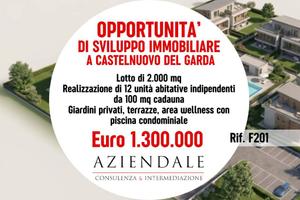Terreno di 2000 m² a Castelnuovo del Garda