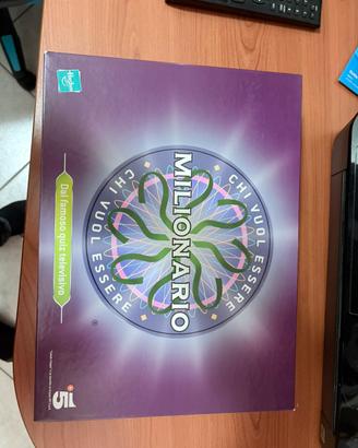 Gioco in scatola chi vuol essere millionario?