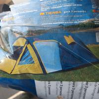 tenda da campeggio  3 posti