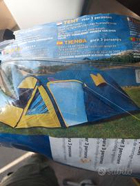 tenda da campeggio  3 posti