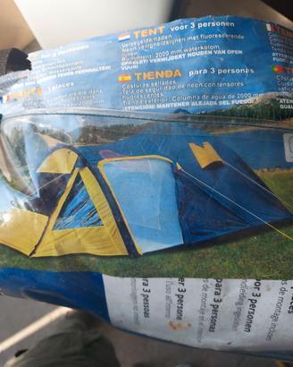 tenda da campeggio  3 posti
