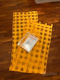 Coppia tende con asole 60 x 240 + calamita