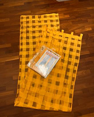 Coppia tende con asole 60 x 240 + calamita