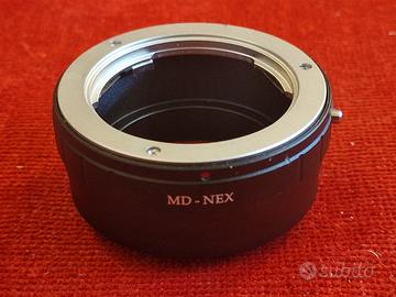 anello adattatore da minolta md a sony nex