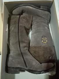 Stivali donna Alviero Martini 38 camoscio. 