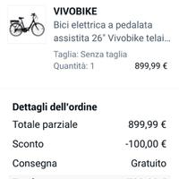Bici elettrica Vivobike
