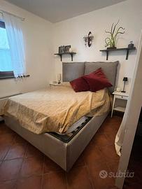 Letto matrimoniale e materasso