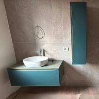 mobile bagno completo  +specchio tondo NUOVI