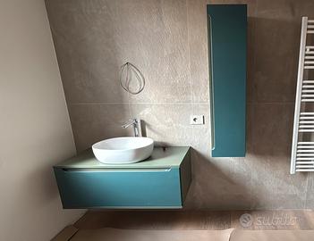 mobile bagno completo  +specchio tondo NUOVI