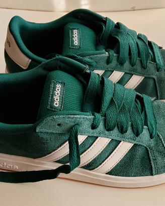 Adidas Grand Court  00s  camoscio verde 39⅓  o