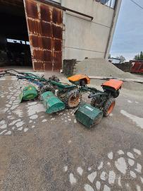 Motocoltivatori rotoaratro trincia pompa