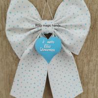 Fiocco nascita gomma eva 