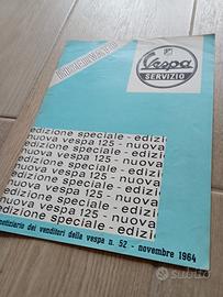 Rivista VESPA SERVIZIO Speciale Nuova Vespa 125