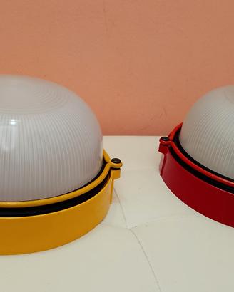 copia di lampade vintage in vetro usati 