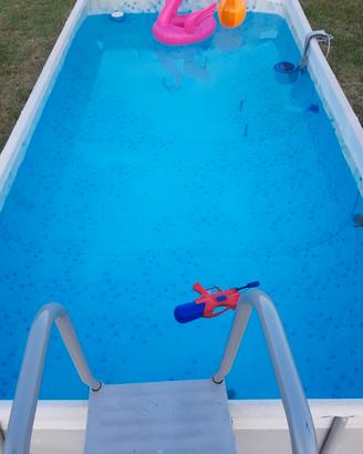 Piscina fuori terra 4×2 altezza 1,32 con pompal