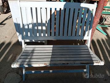 Panchina in legno