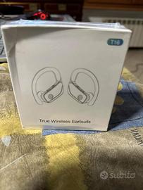 Cuffie bluetooth gancio auricolare microfono