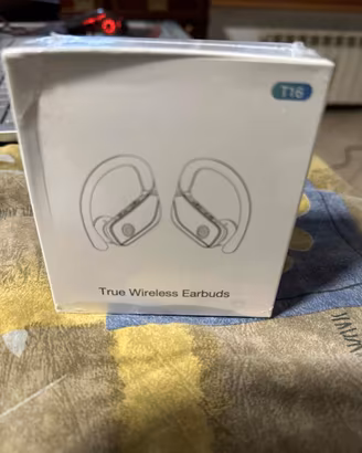 Cuffie bluetooth gancio auricolare microfono