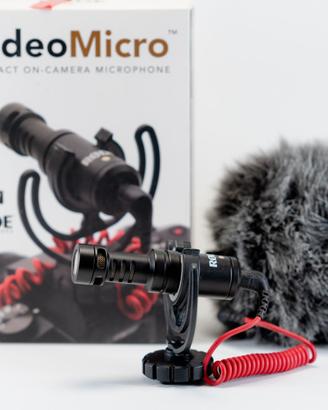 Microfono RØDE VideoMicro - Come Nuovo