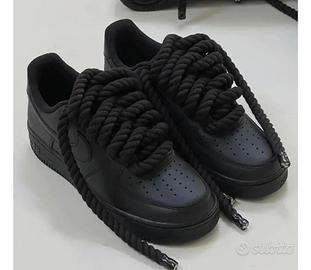Air force 1 rope laces black