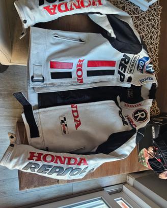 Giacca pelle Honda Repsol