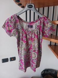 T.Shirt fantasia amaranto marca Zara tg. L