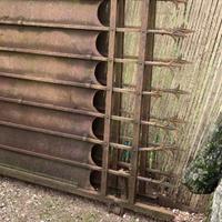 Cancello fine 1800 in ferro Battuto forgiato a man