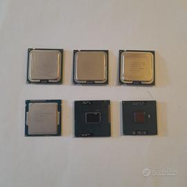 Varie CPU Processori Computer Pc INTEL (testare)