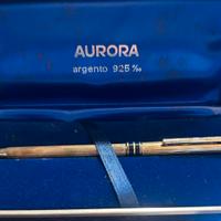 Aurora in argento, penna a sfera