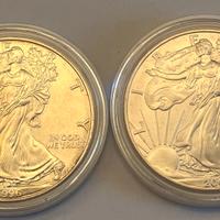 Dollari americani once argento