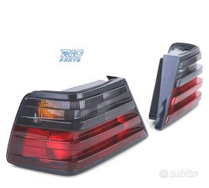 FANALI MERCEDES W124 85-93 ROSSO NERO