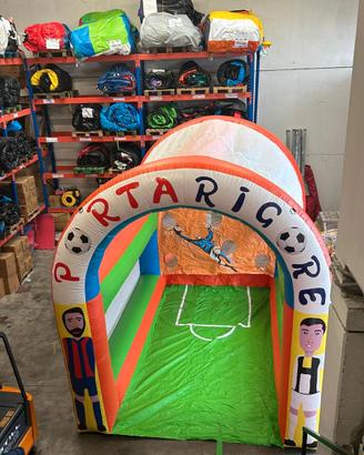 Porta da calcio gonfiabile - tiri rigore gonfiabil