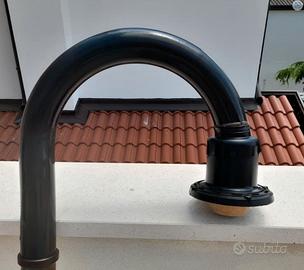 Curva in Resina Lampione Giardino Diametro 60mm.