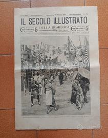 giornale completo secolo illustrato ottobre 1904